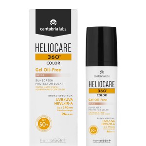 Heliocare 360° Beige Color Oil-Free Gel